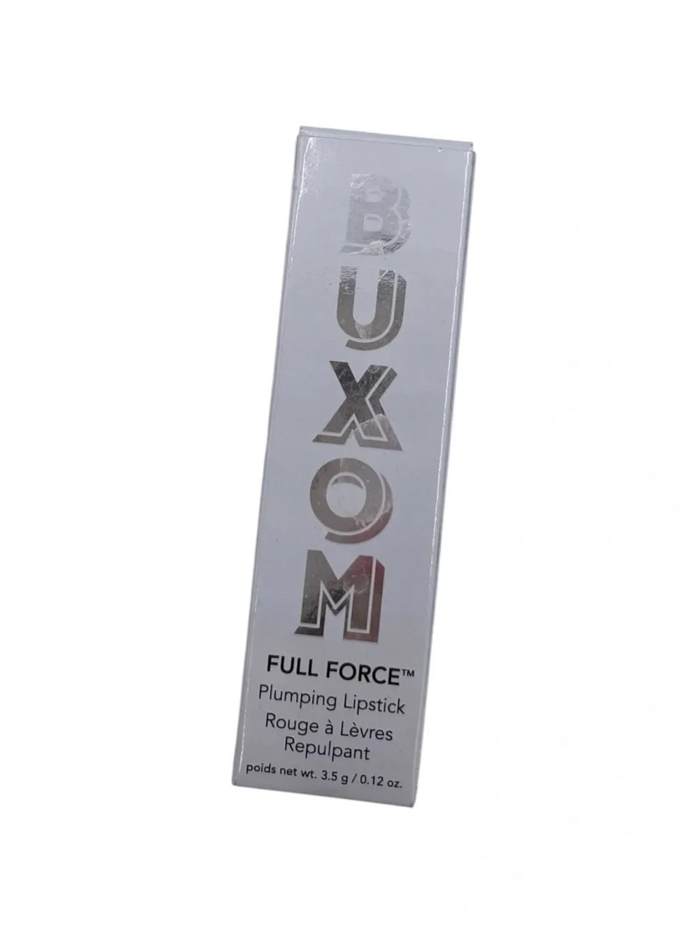 Buxom Full Force Plumping Lipstick 90s Nudes Heartthrob Full Size NEW in Box